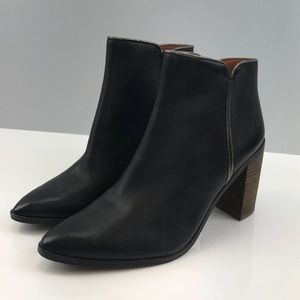 Lucky Brand Black Ankle Boots
